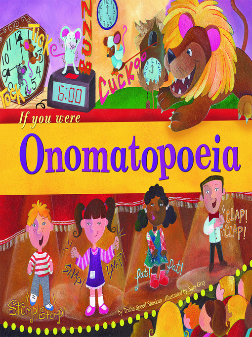 Cover image for If You Were Onomatopoeia